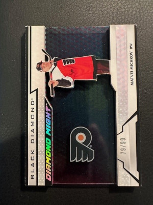 2024-25 Black Diamond - Matvei Michkov - Diamond Might /99 front